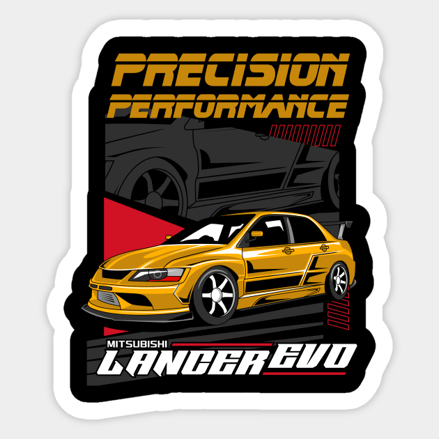 Precision Performance Sticker by Harrisaputra